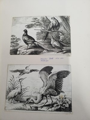 Lot 86 - Old Master Prints and Engravings. A large folio album of 17th, 18th & 19th century