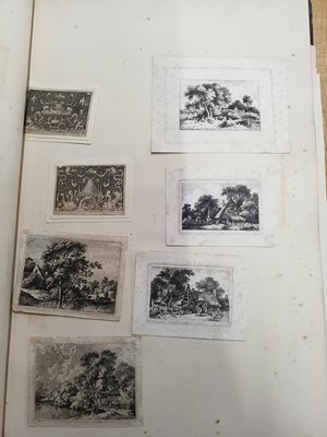 Lot 86 - Old Master Prints and Engravings. A large folio album of 17th, 18th & 19th century