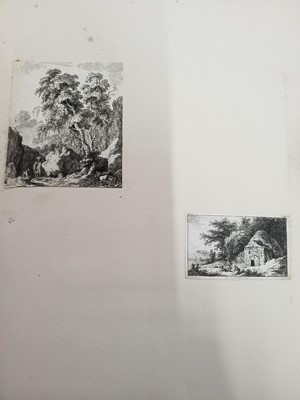 Lot 86 - Old Master Prints and Engravings. A large folio album of 17th, 18th & 19th century