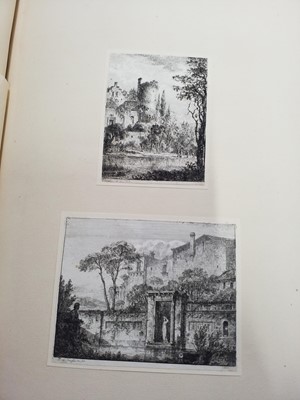 Lot 86 - Old Master Prints and Engravings. A large folio album of 17th, 18th & 19th century