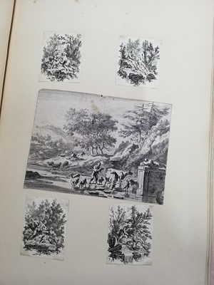 Lot 86 - Old Master Prints and Engravings. A large folio album of 17th, 18th & 19th century