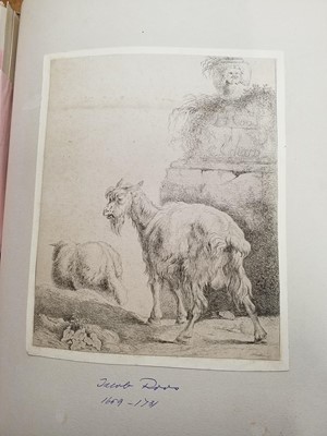 Lot 86 - Old Master Prints and Engravings. A large folio album of 17th, 18th & 19th century