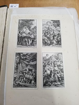 Lot 86 - Old Master Prints and Engravings. A large folio album of 17th, 18th & 19th century