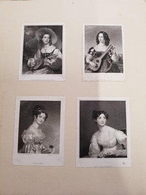 Lot 86 - Old Master Prints and Engravings. A large folio album of 17th, 18th & 19th century