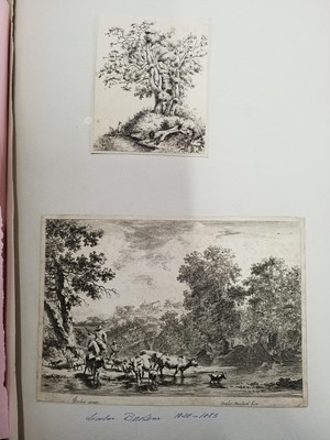 Lot 86 - Old Master Prints and Engravings. A large folio album of 17th, 18th & 19th century