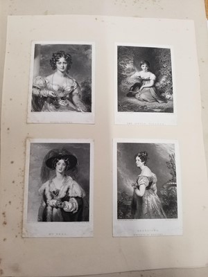 Lot 86 - Old Master Prints and Engravings. A large folio album of 17th, 18th & 19th century
