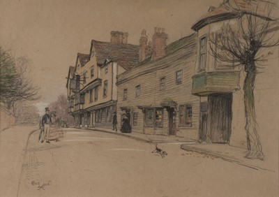 Lot 155 - Aldin (Cecil, 1870-1935). The Kings Head Inn, Chigwell, Essex