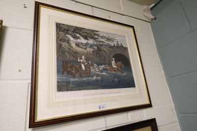 Lot 186 - Pyall (H.). Post Boys Watering their Horses, 1829