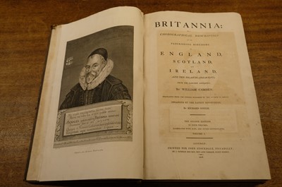 Lot 35 - Camden (William). Britannia: or a Chorographical Description..., 4 volumes, 1806