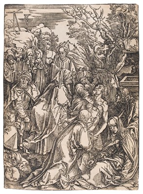 Lot 9 - Dürer (Albrecht, 1471-1528). Deposition of Christ from The Large Passion, [1512]