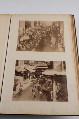 Lot 31 - Middle East, North Africa & Eastern Europe. A group of 4 photograph albums, c. 1890