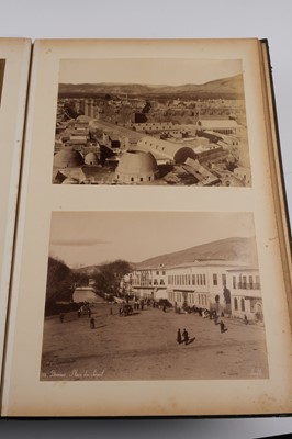 Lot 31 - Middle East, North Africa & Eastern Europe. A group of 4 photograph albums, c. 1890
