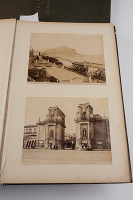 Lot 31 - Middle East, North Africa & Eastern Europe. A group of 4 photograph albums, c. 1890