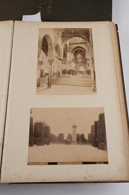 Lot 31 - Middle East, North Africa & Eastern Europe. A group of 4 photograph albums, c. 1890