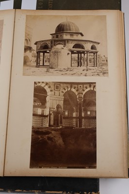Lot 31 - Middle East, North Africa & Eastern Europe. A group of 4 photograph albums, c. 1890