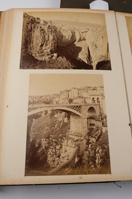 Lot 31 - Middle East, North Africa & Eastern Europe. A group of 4 photograph albums, c. 1890