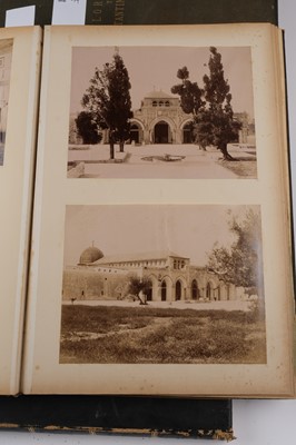 Lot 31 - Middle East, North Africa & Eastern Europe. A group of 4 photograph albums, c. 1890