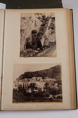 Lot 31 - Middle East, North Africa & Eastern Europe. A group of 4 photograph albums, c. 1890