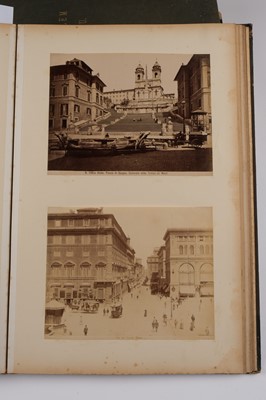 Lot 31 - Middle East, North Africa & Eastern Europe. A group of 4 photograph albums, c. 1890