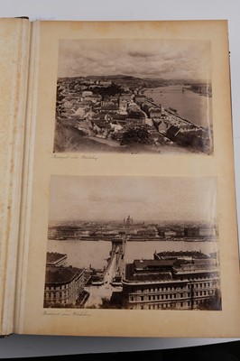 Lot 31 - Middle East, North Africa & Eastern Europe. A group of 4 photograph albums, c. 1890
