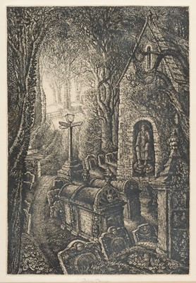 Lot 248 - Tanner (Robin, 1904-1988). Easter, 1970, etching on cream handmade wove paper