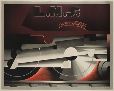 Lot 234 - L.M.S. Best Way, printed in France, c. 1979, colour lithographic poster