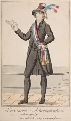 Lot 253 - Costumes. Fourth Year of the French Republic... Dresses of the Representatives of the People, 1796