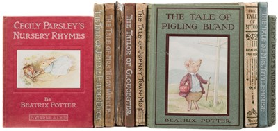 Lot 436 - Potter (Beatrix). The Tale of Squirrel Nutkin, 1st edition, London: Frederick Warne and Co., 1903