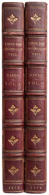 Lot 129 - [Hardy, Thomas]. Under the Greenwood Tree, 2 volumes, 1st edition, 1872