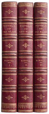 Lot 122 - Eliot (George). Romola, 3 volumes, 1st edition, 1863