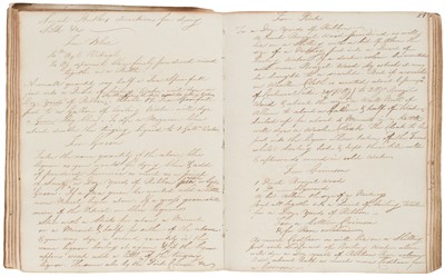 Lot 307 - Commonplace Book. Manuscript commonplace book, c. 1784-1806