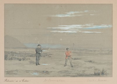 Lot 95 - Attributed to Francis Powell Hopkins (Major Shortspoon, 1830-1913). Patience is a Virtue...