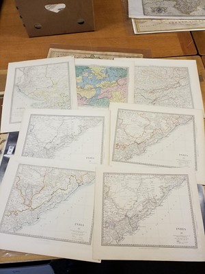 Lot 90 - India, the East Indies and the Maldives. A collection of approximately 130 maps, 18th & 19th century