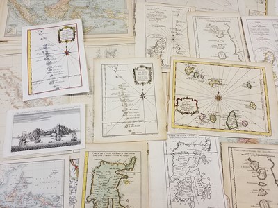 Lot 90 - India, the East Indies and the Maldives. A collection of approximately 130 maps, 18th & 19th century