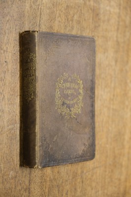 Lot 375 - Dickens (Charles). A Christmas Carol, 1st edition, 1843