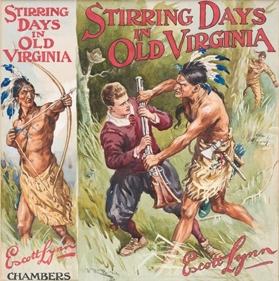 Lot 611 - Burgess (J. R.1880-1966). 7 original illustrations, Stirring Days in Old Virginia, 1922