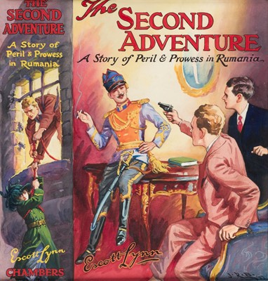 Lot 616 - Burgess (John Riddle, 1880-1966). 5 original illustrations for The Second Adventure, 1927