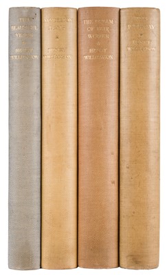 Lot 773 - Williamson (Henry). The Flax of Dream, 4 volumes, limited edition, 1929-31