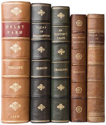 Lot 121 - Trollope (Anthony). Orley Farm, 2 volumes bound in one, 1st edition, 1862..., and others