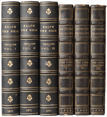Lot 128 - Trollope (Anthony). Ralph the Heir, 3 volumes, 1st edition, 1871..., and others