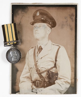 Lot 571 - Africa General Service Medal, 1902-56, 1 clasp, Kenya (I.P.I. A.B. Dix-Lewis.)