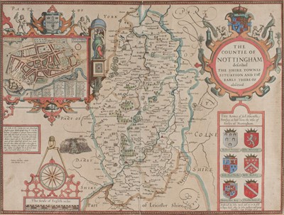 Lot 490 - Nottinghamshire. Speed (John), The Countie of Nottingham described, [1611]