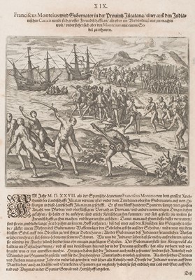 Lot 13 - De Bry (Theodore). Americae Pars Quinta, Frankfurt: Theodore De Bry, 1595