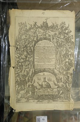 Lot 13 - De Bry (Theodore). Americae Pars Quinta, Frankfurt: Theodore De Bry, 1595