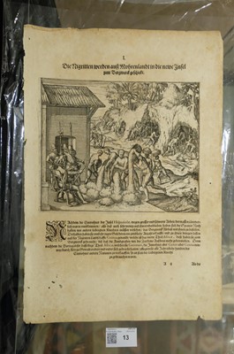 Lot 13 - De Bry (Theodore). Americae Pars Quinta, Frankfurt: Theodore De Bry, 1595