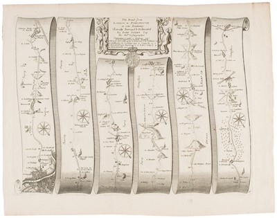 Lot 135 - Ogilby (John). The Road from London to Portsmouth..., circa 1675