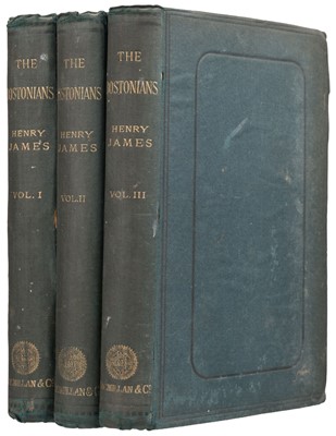 Lot 308 - James (Henry). The Bostonians, 3 volumes, 1st edition, 1886