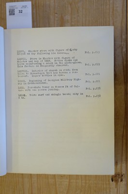 Lot 32 - Taylor (Griffith P.). Soviet Tour 1936, Cambridge, 1936