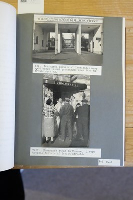 Lot 32 - Taylor (Griffith P.). Soviet Tour 1936, Cambridge, 1936