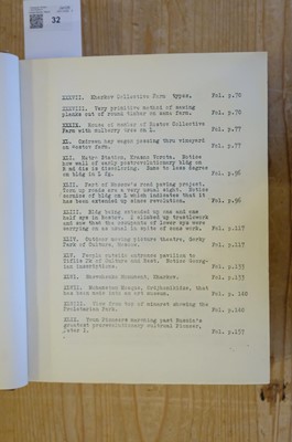 Lot 32 - Taylor (Griffith P.). Soviet Tour 1936, Cambridge, 1936